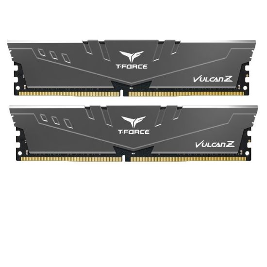  Зображення Модуль пам`яті DDR4 2x8GB/2666 Team T-Force Vulcan Z Gray (TLZGD416G2666HC18HDC01) 